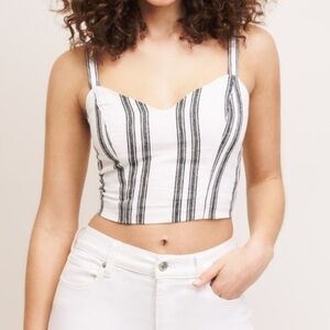 Dynamite Cropped Sweetheart Bustier